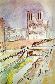 Fauvismo Painting - Fauvismo de Notre Dame